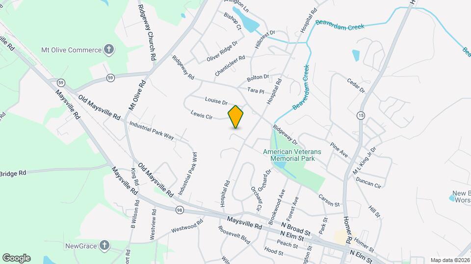 62 Creek Side Dr Map and Location Details