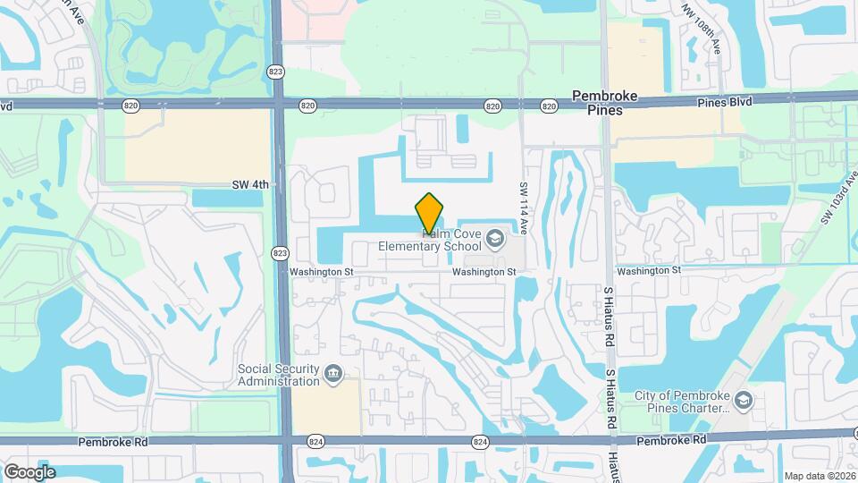 Modera Pembroke Pines Map and Location Details