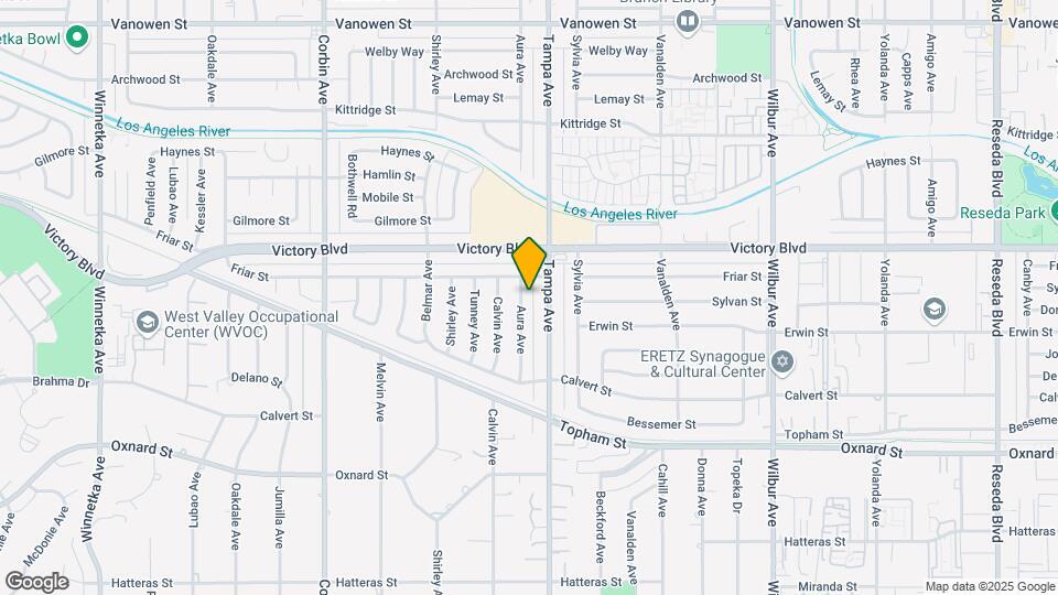 6306 Aura Ave Map and Location Details