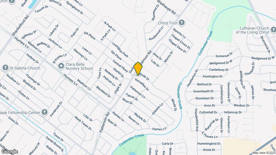 585 Versailles Dr Mapa y Detalles de la Ubicación
