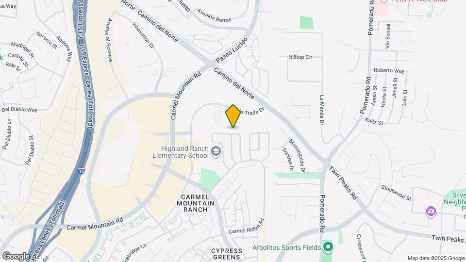 12168 Waverly Downs Ln Map and Location Details