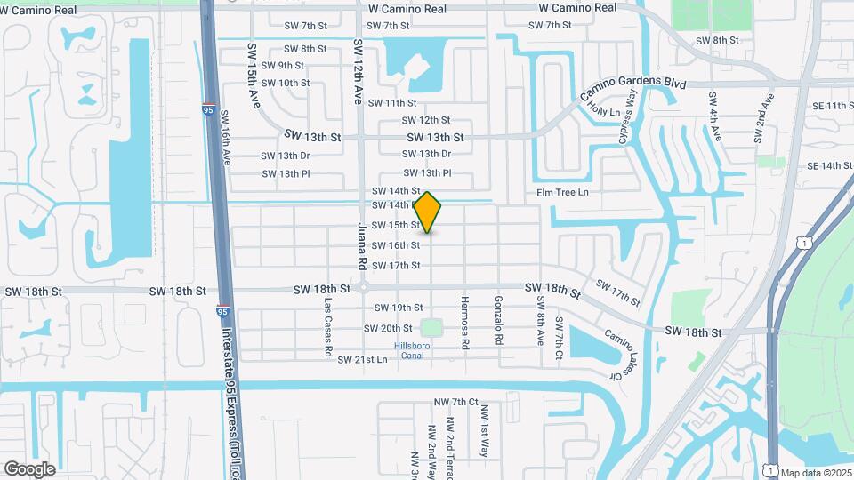 1599 Isabel Rd Oeste Map and Location Details