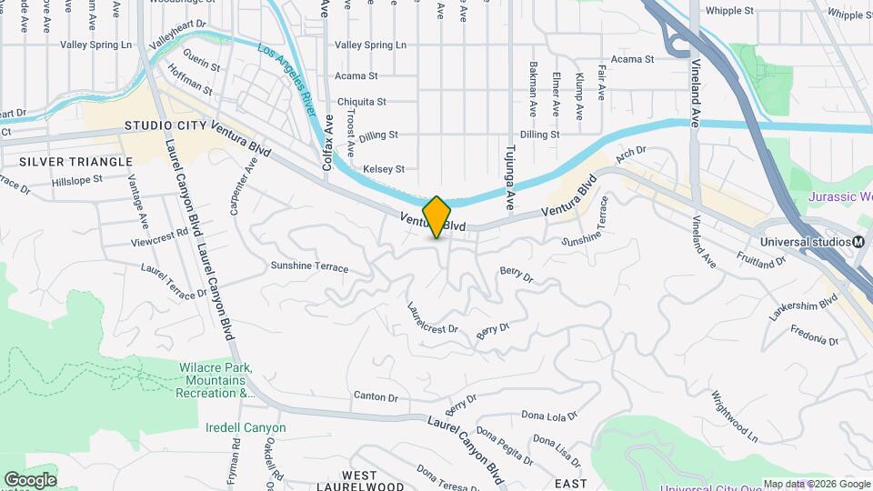 11539 Sunshine Terrace Map and Location Details