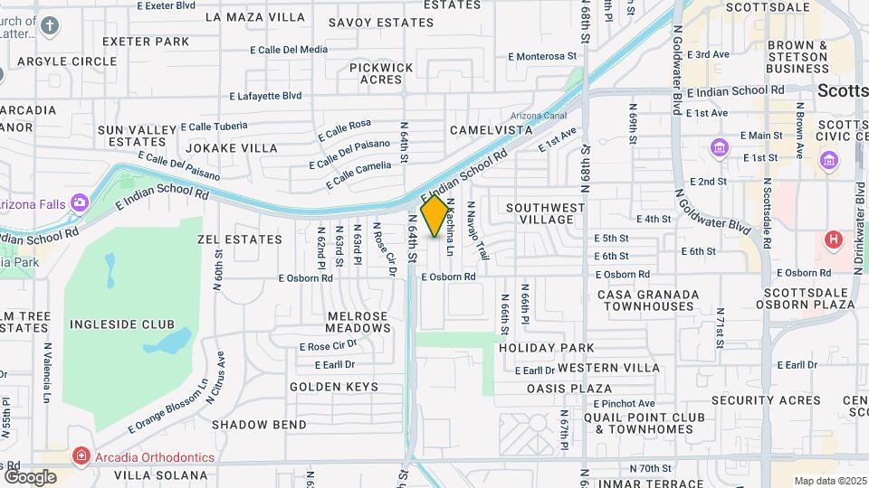 3507 N 64th St Mapa y Detalles de la Ubicación