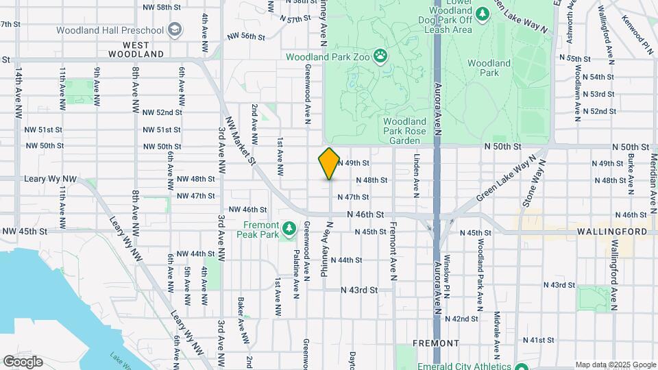 4717 Phinney Avenue North Map and Location Details