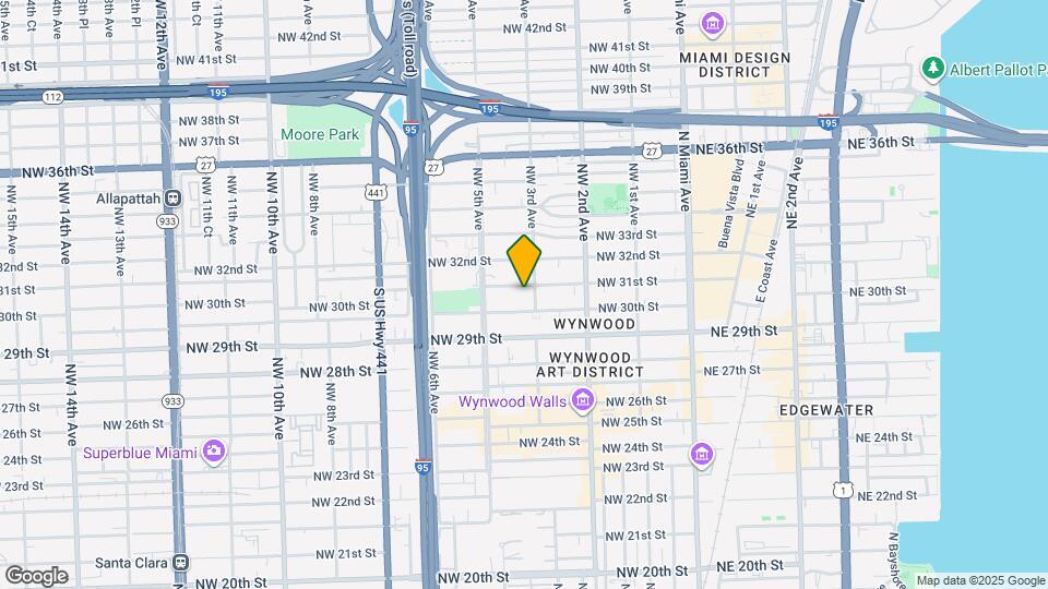 Wynwood Elderly Map and Location Details