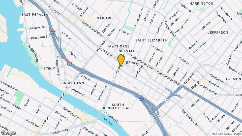3208-3214 San Leandro St Map and Location Details