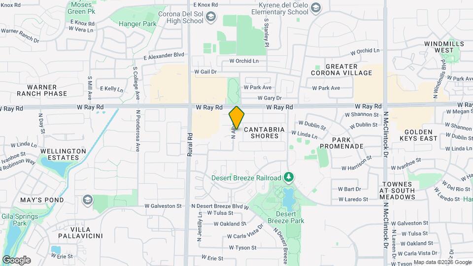 907 N Albert Dr Map and Location Details