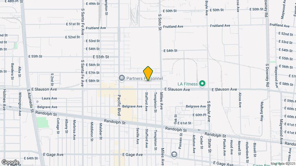 2738-2744 E 58th St Map and Location Details