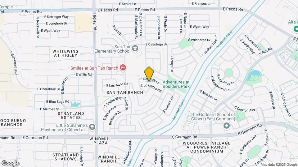 3530 E Los Altos Rd Map and Location Details