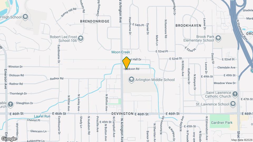 6015 Dickson Rd Mapa y Detalles de la Ubicación