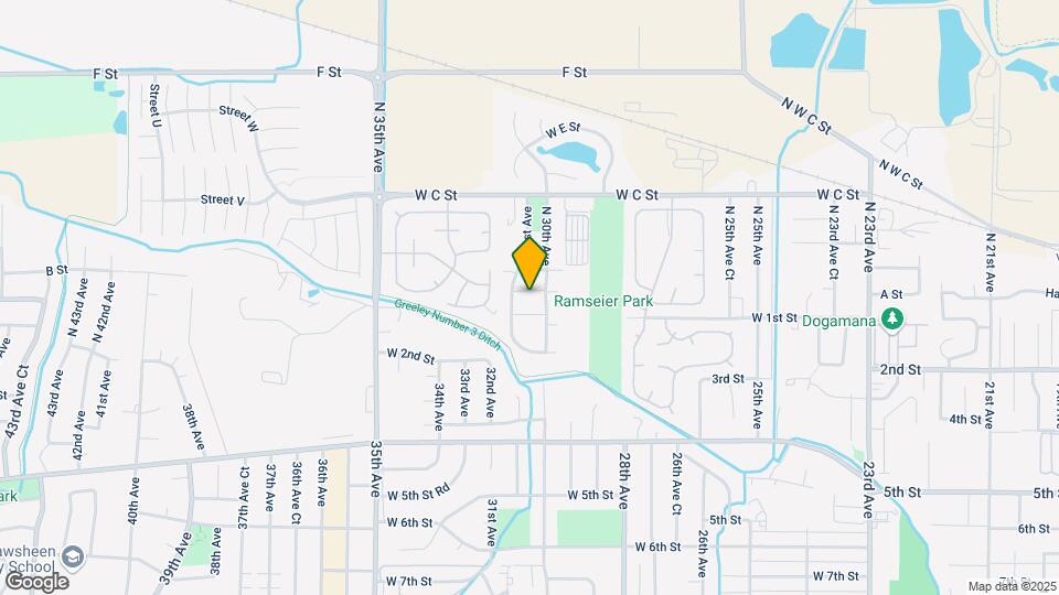 Poudre Trails Apartments Map and Location Details