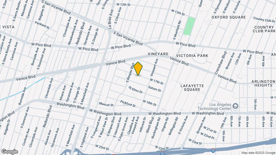 4702 W 17th St Map and Location Details