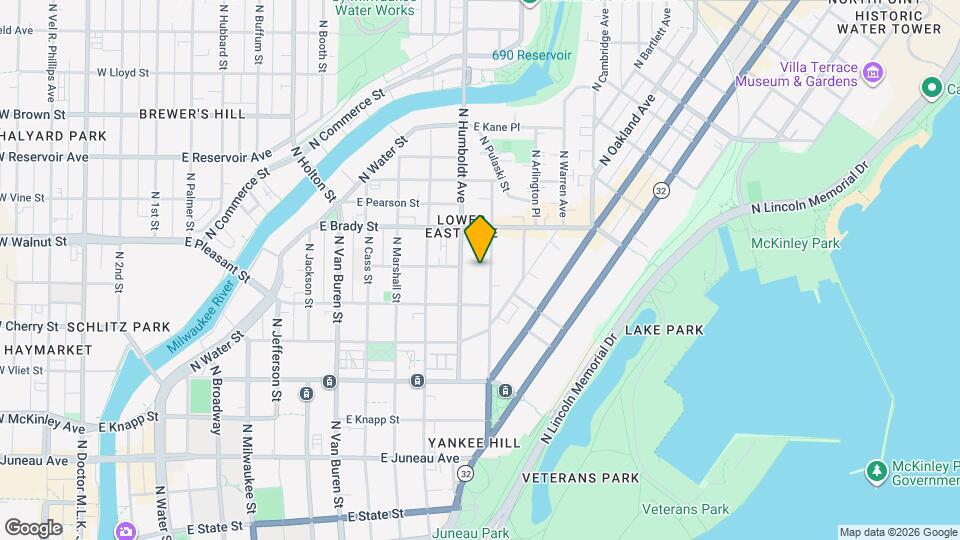 1641 N Franklin Pl, Unit 3 Mapa y Detalles de la Ubicación