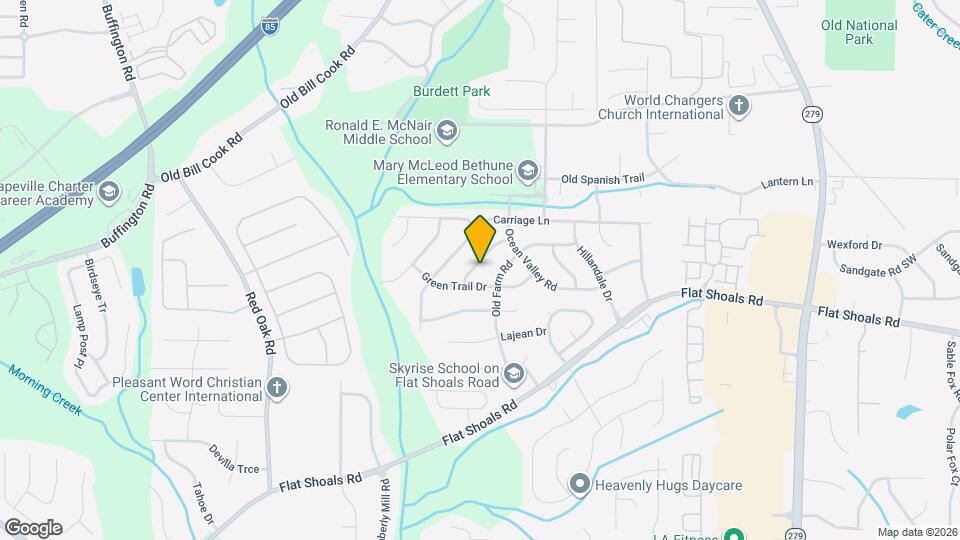 2858 Spruce Point Rd Mapa y Detalles de la Ubicación