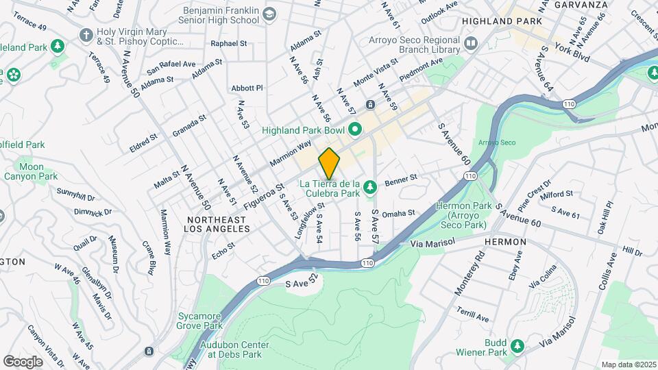 139 S Avenue 55 Map and Location Details