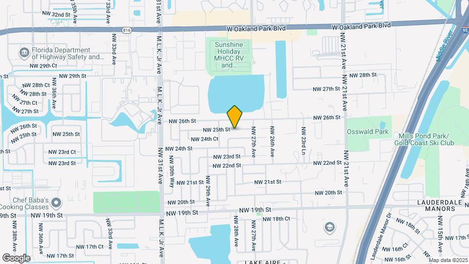 2770 NW 25th St Map and Location Details