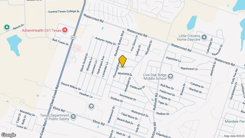 4602 Greyhound Dr Map and Location Details