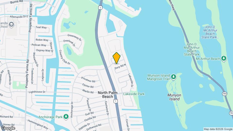 1200 Marine Way E Mapa y Detalles de la Ubicación