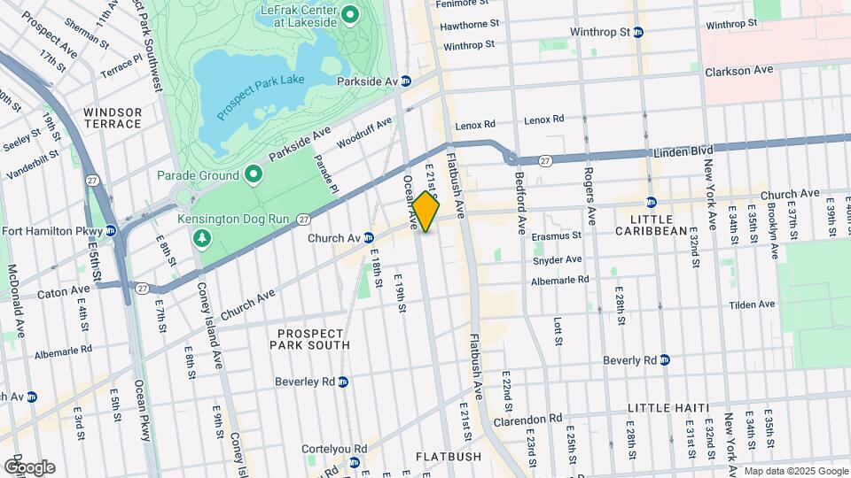 543 Ocean Ave Mapa y Detalles de la Ubicación