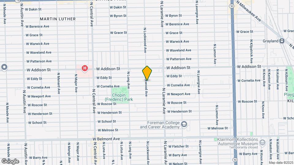 3505-3511 N Lockwood Ave Map and Location Details