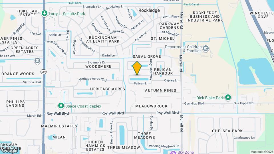 1017 Pelican Ln Map and Location Details