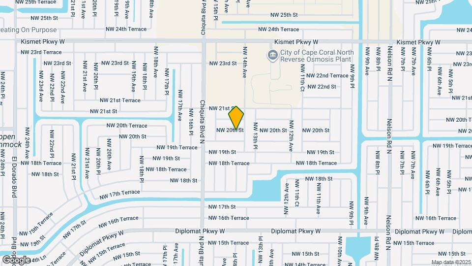 1418 NW 20th St Map and Location Details