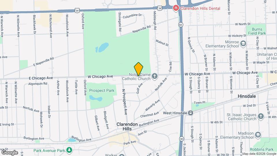 143 W Chicago Ave Map and Location Details