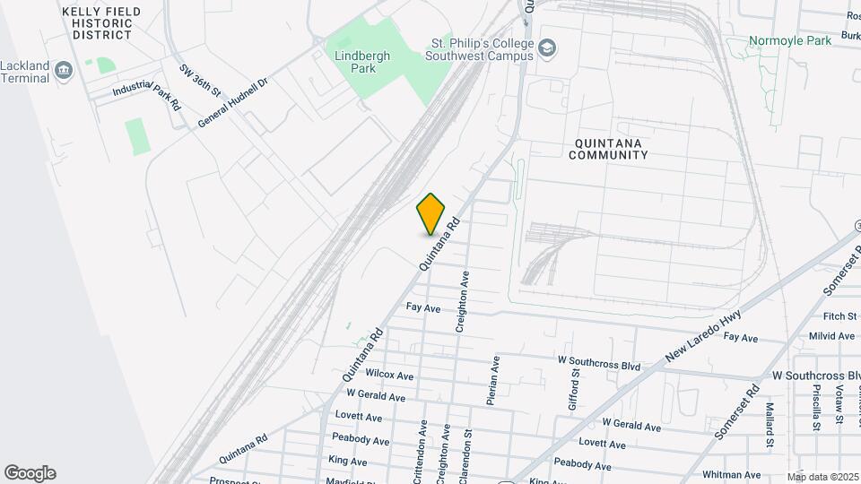 1607 Quintana Rd Map and Location Details