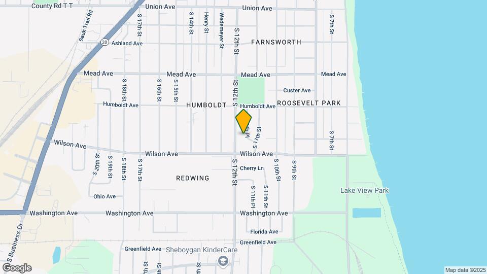 2828 S 11th Pl Mapa y Detalles de la Ubicación