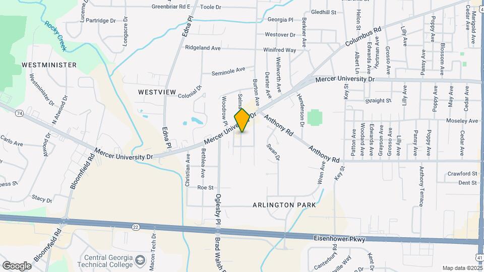 1710 Arlington Park Map and Location Details