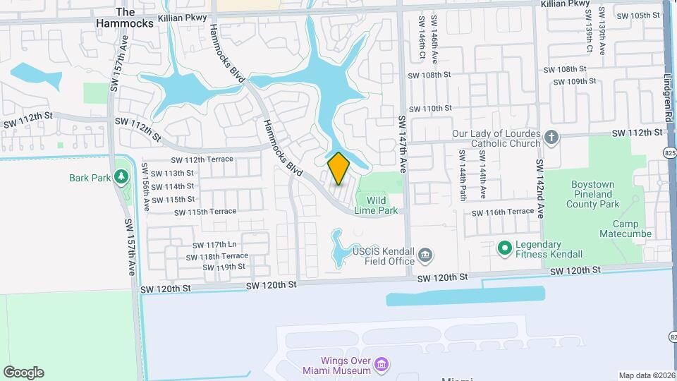 11542 SW 148th Path Map and Location Details