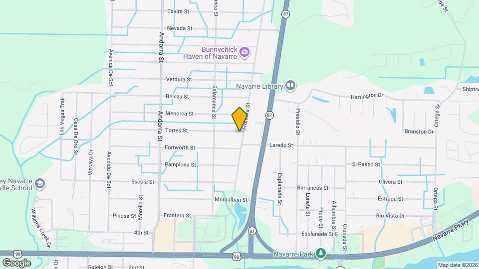 2015 Frontera St Map and Location Details