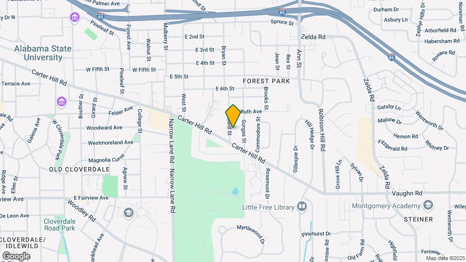 2045 Bullard St Map and Location Details