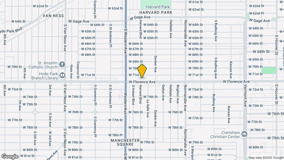 Harvard Boulevard Map and Location Details