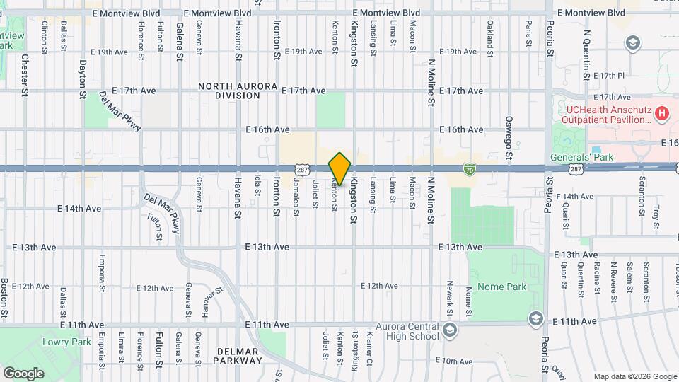 1440 Kenton St Map and Location Details