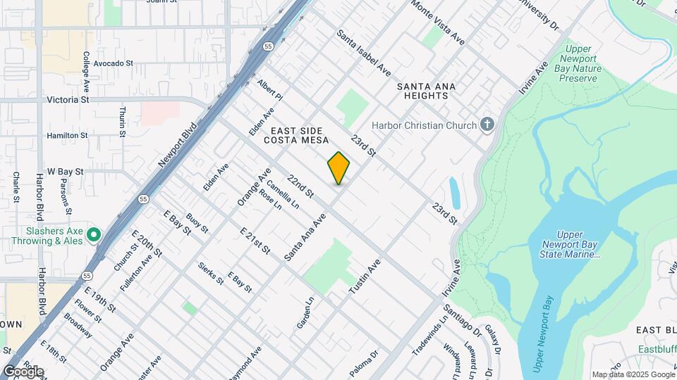 2225 Santa Ana Ave Map and Location Details