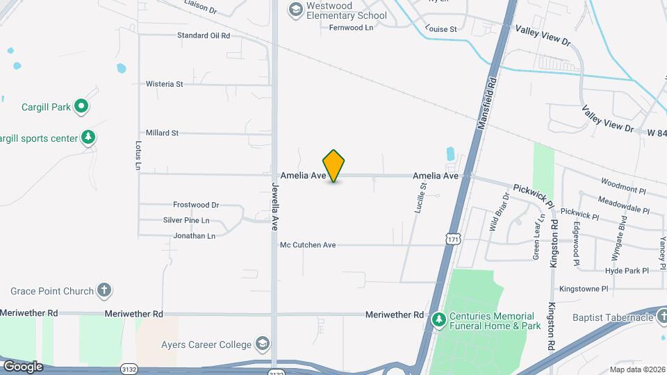 2401 Amelia Ave Map and Location Details