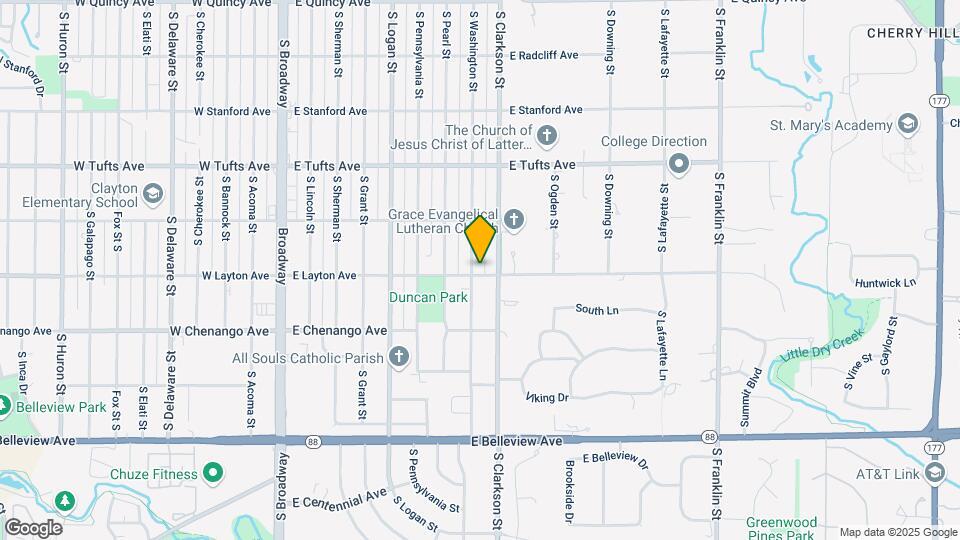 4790 S Washington St Map and Location Details