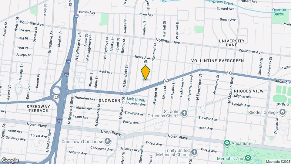 760 N McNeil St Map and Location Details