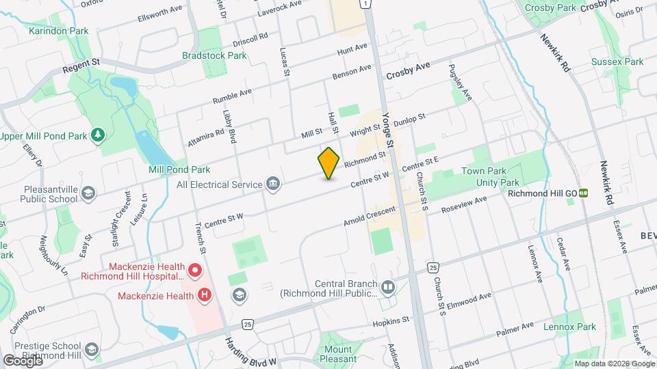 85 Centre St W Map and Location Details