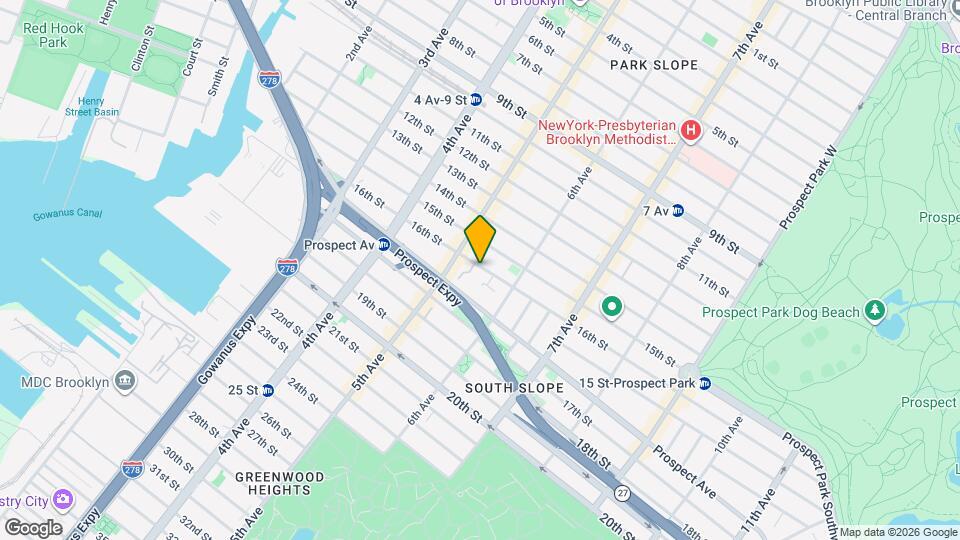 200 16th St Mapa y Detalles de la Ubicación