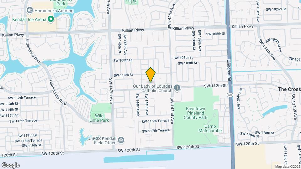 11130 SW 143rd Pl Map and Location Details