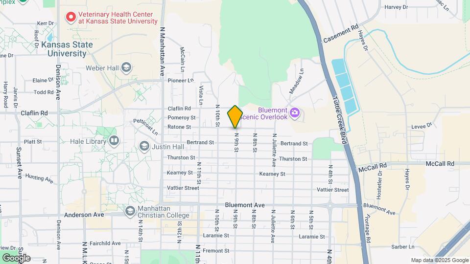 901 Ratone St Map and Location Details