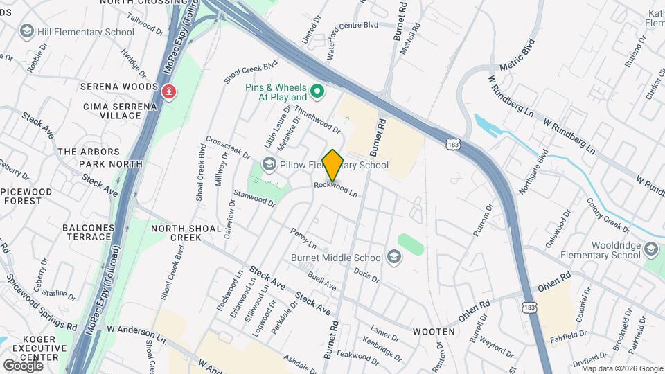 8615 Rockwood Ln, Unit 314 Map and Location Details