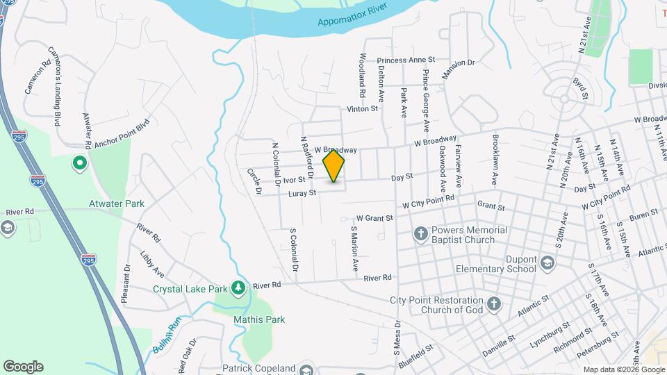 3305 Luray St Map and Location Details