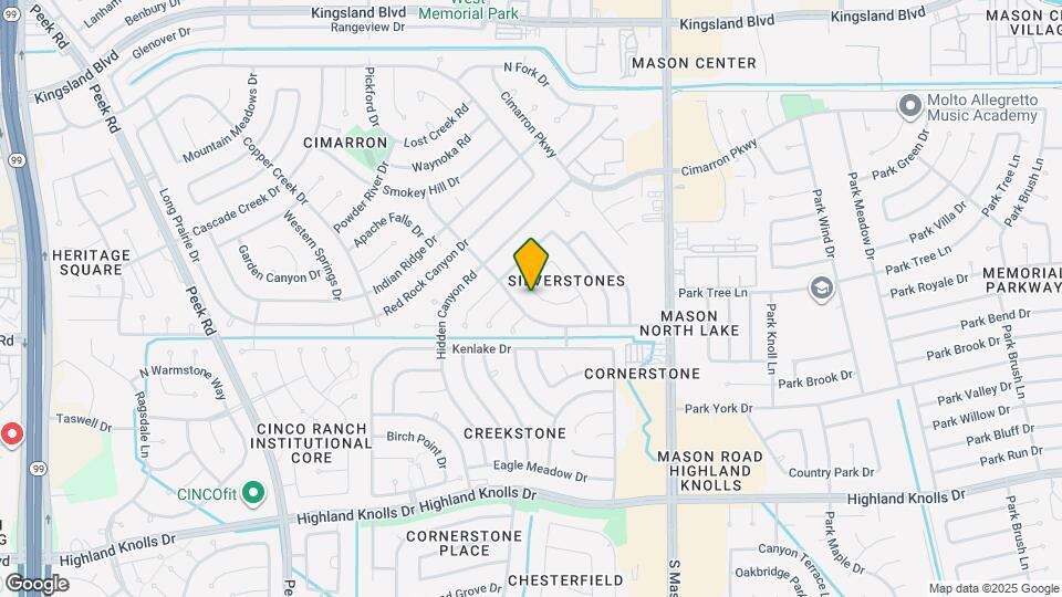 22119 Singing Spurs Dr Map and Location Details