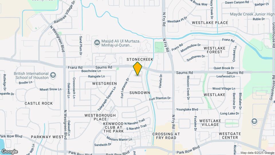 20011 Ft Custer Ct Map and Location Details