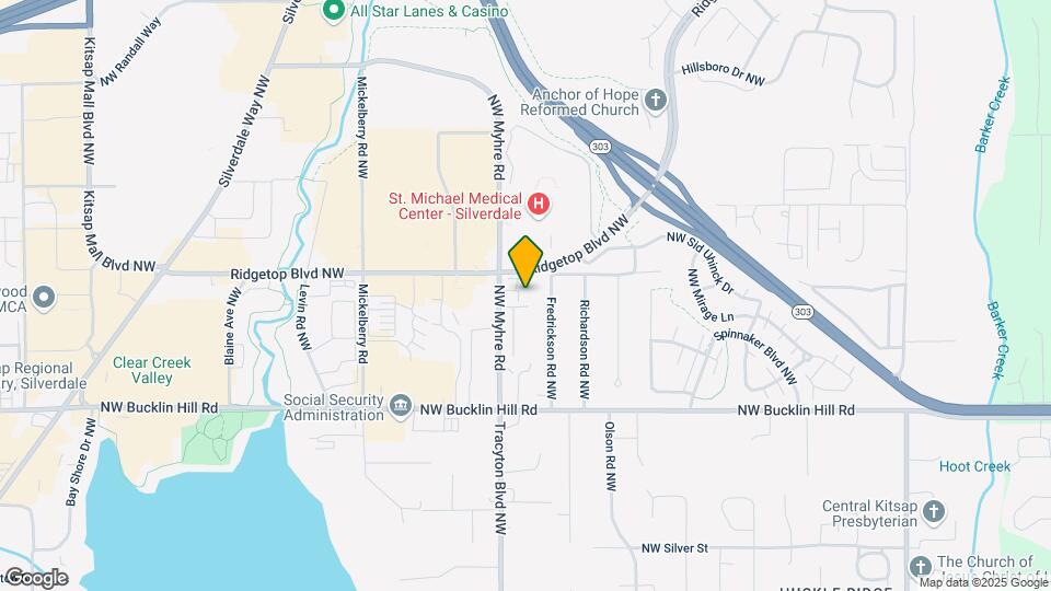 9910 Trident Ln NW Map and Location Details