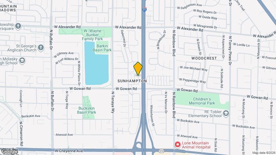 3673 Ian Thomas St Map and Location Details